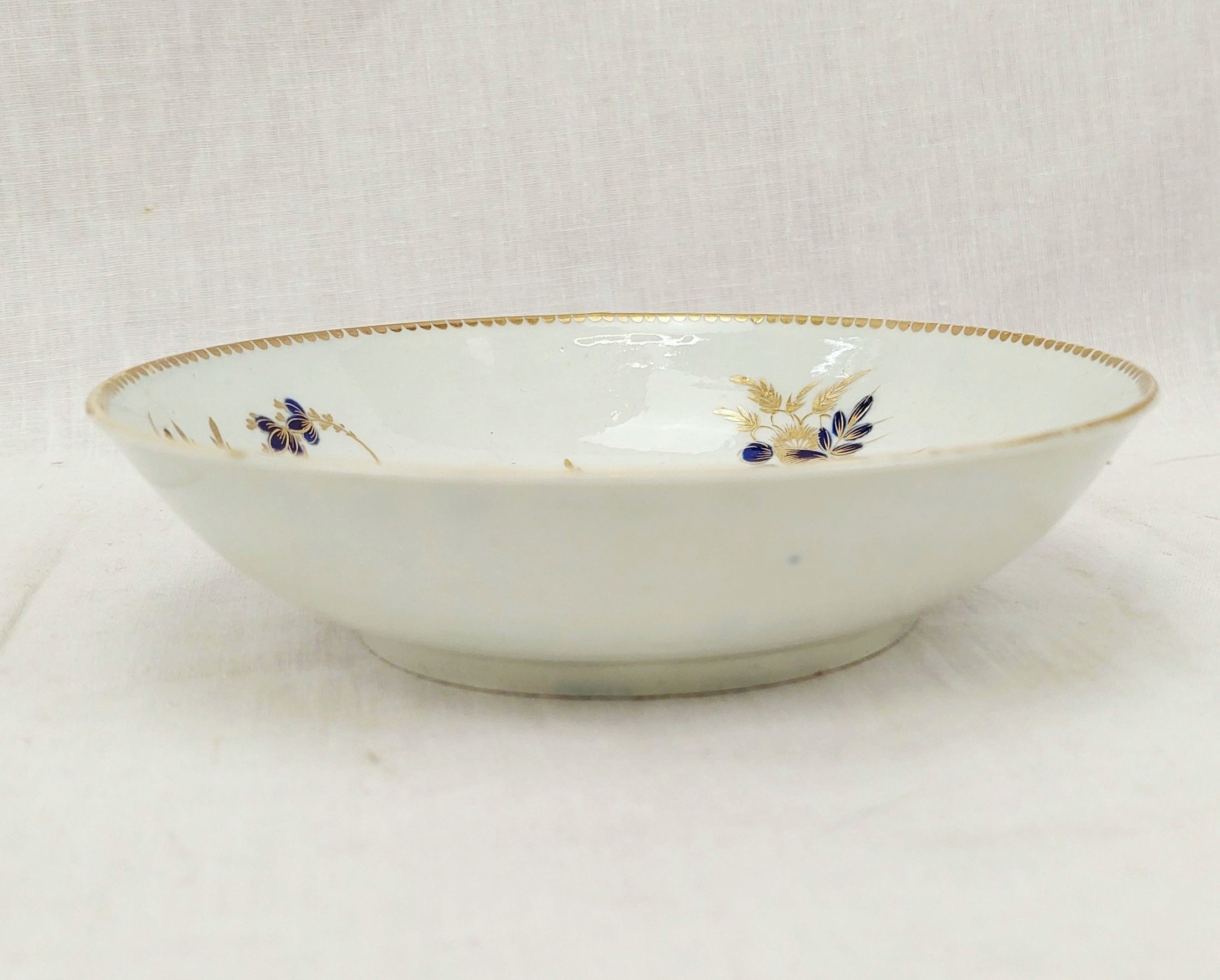 c1775 Worcester Porcelain Saucer - Image 2