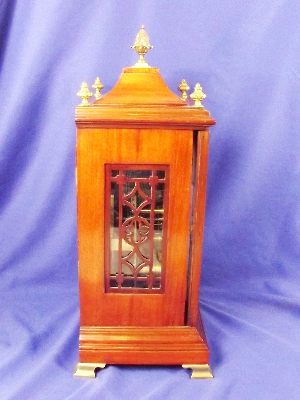 c1800 Fine Quality Parquetry Striking Bracket Clock - Image 8