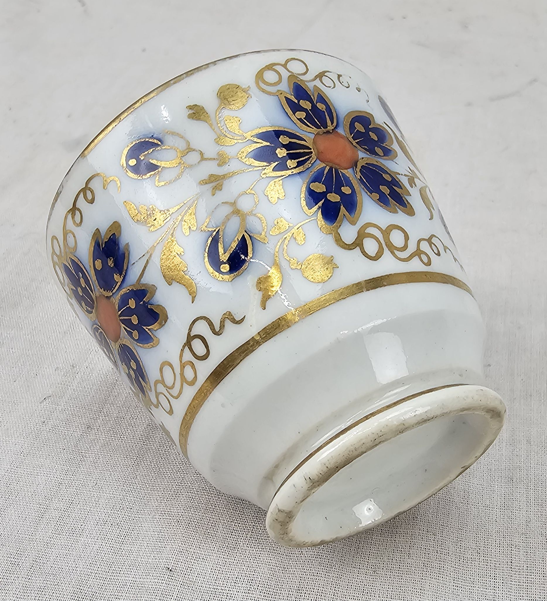 c1805 Worcester Porcelain London Shape Coffee Can - Image 2