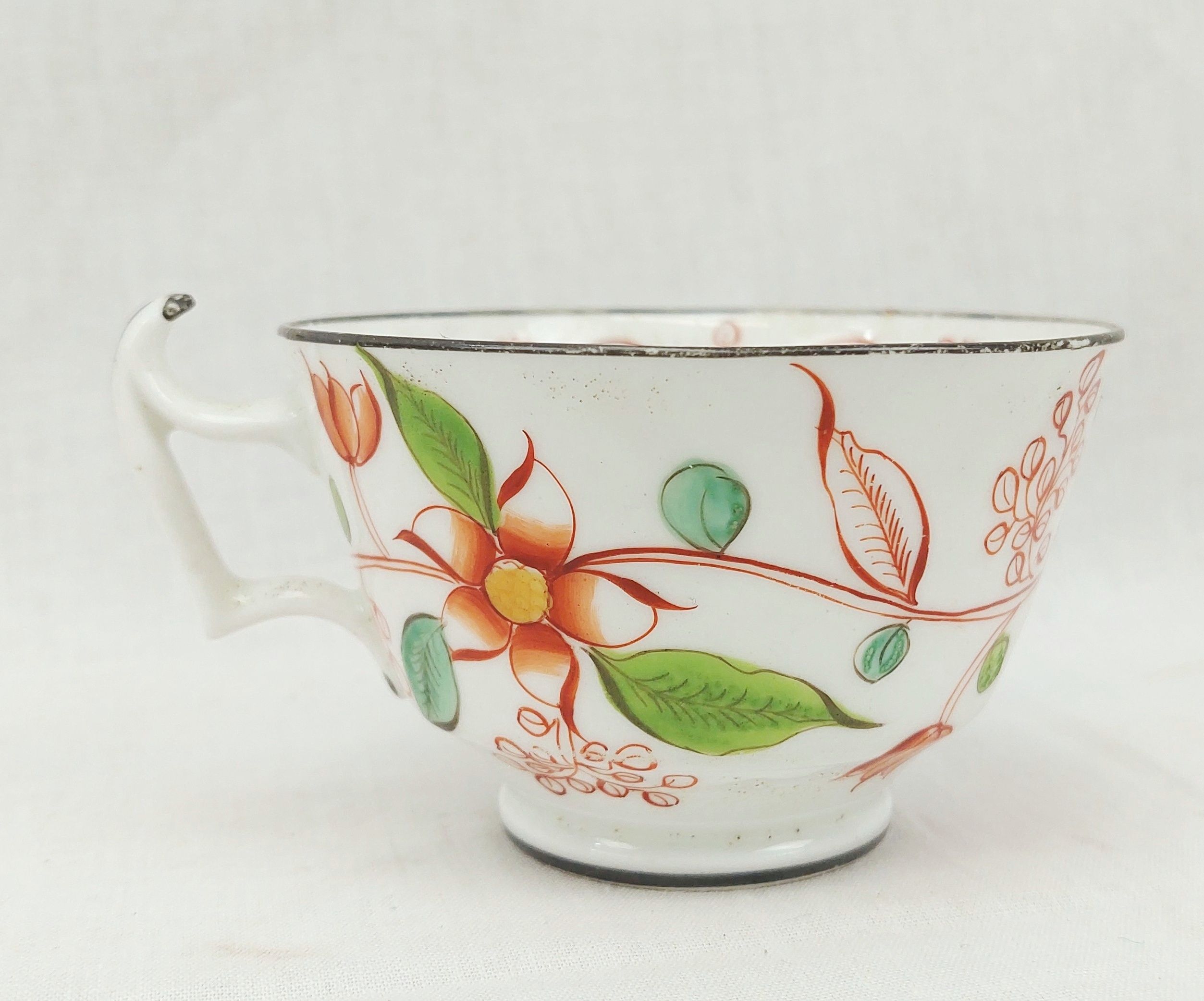 c1810 New Hall London Shape Tea Cup - Image 3