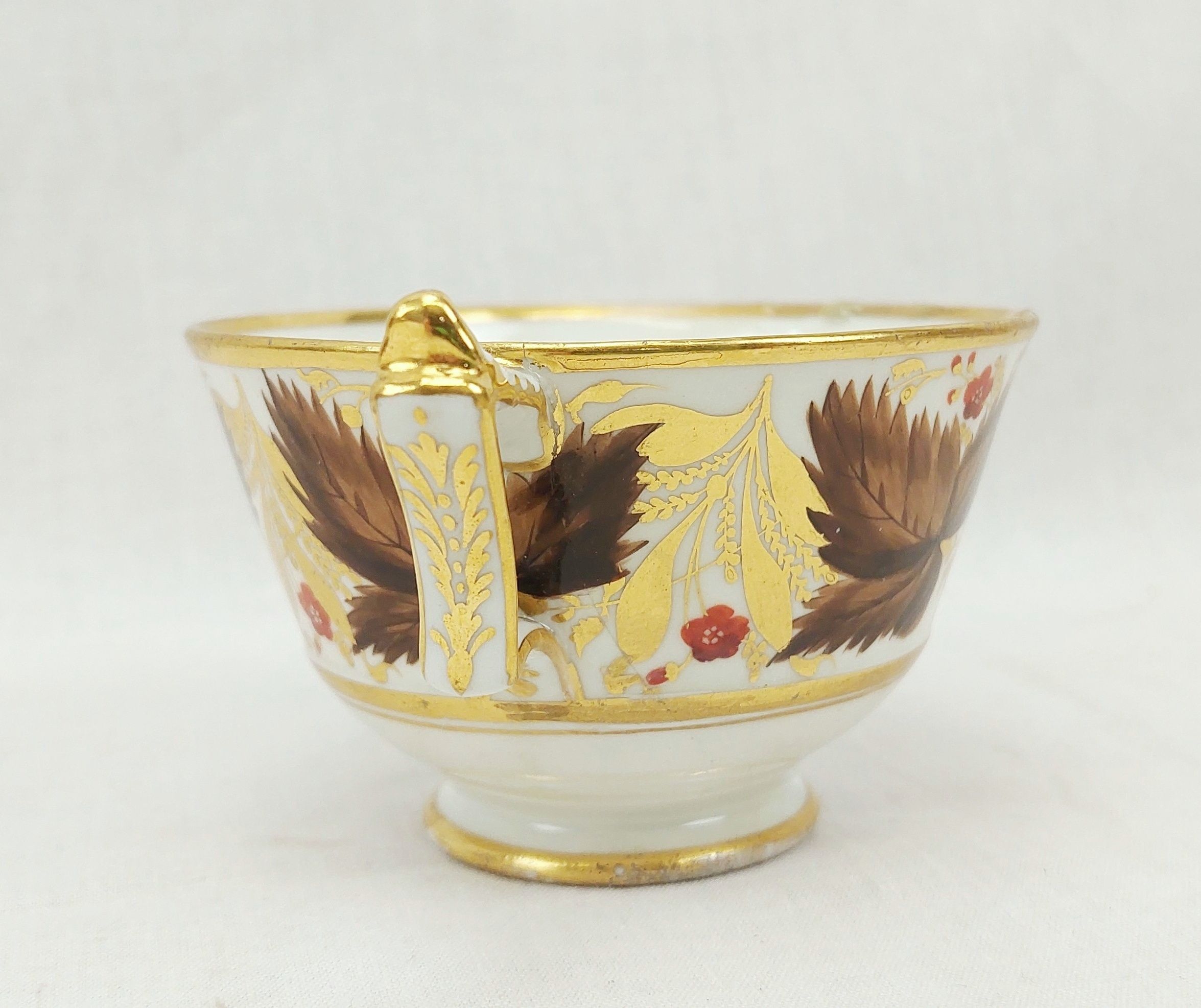 c1810 Worcester London Shape Tea Cup - Image 2
