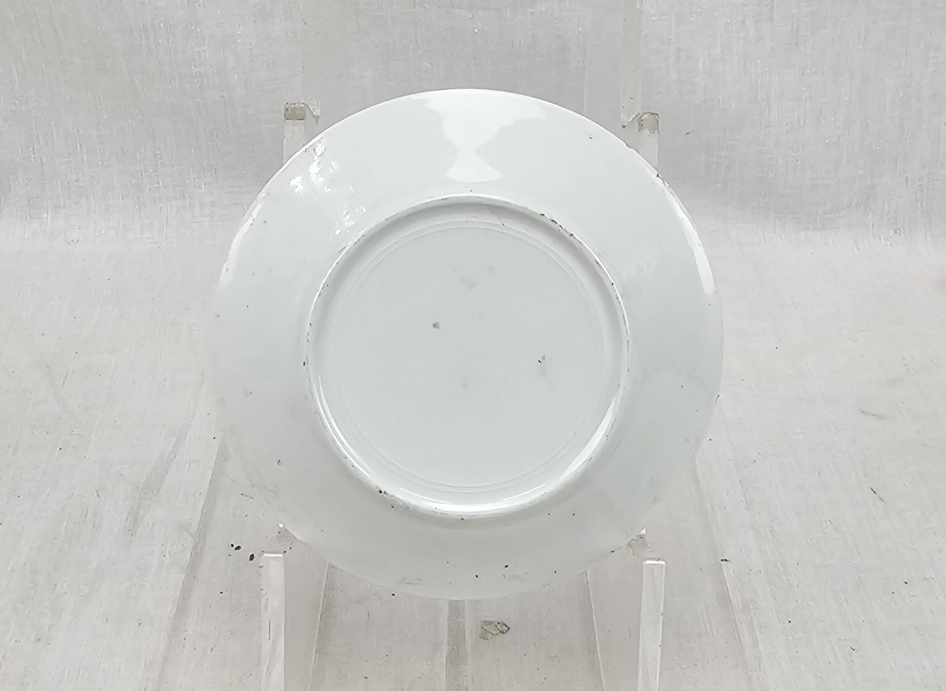c1810 Worcester Porcelain Saucer In An Unusual Spanish Matador Pattern - Image 2