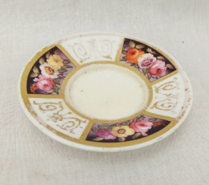 c1820 Worcester Miniature Floral Saucer