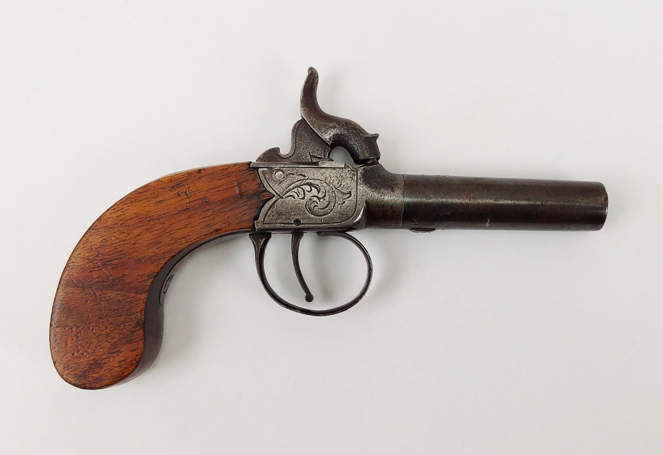 c1850 Boxlock Percussion Pistol