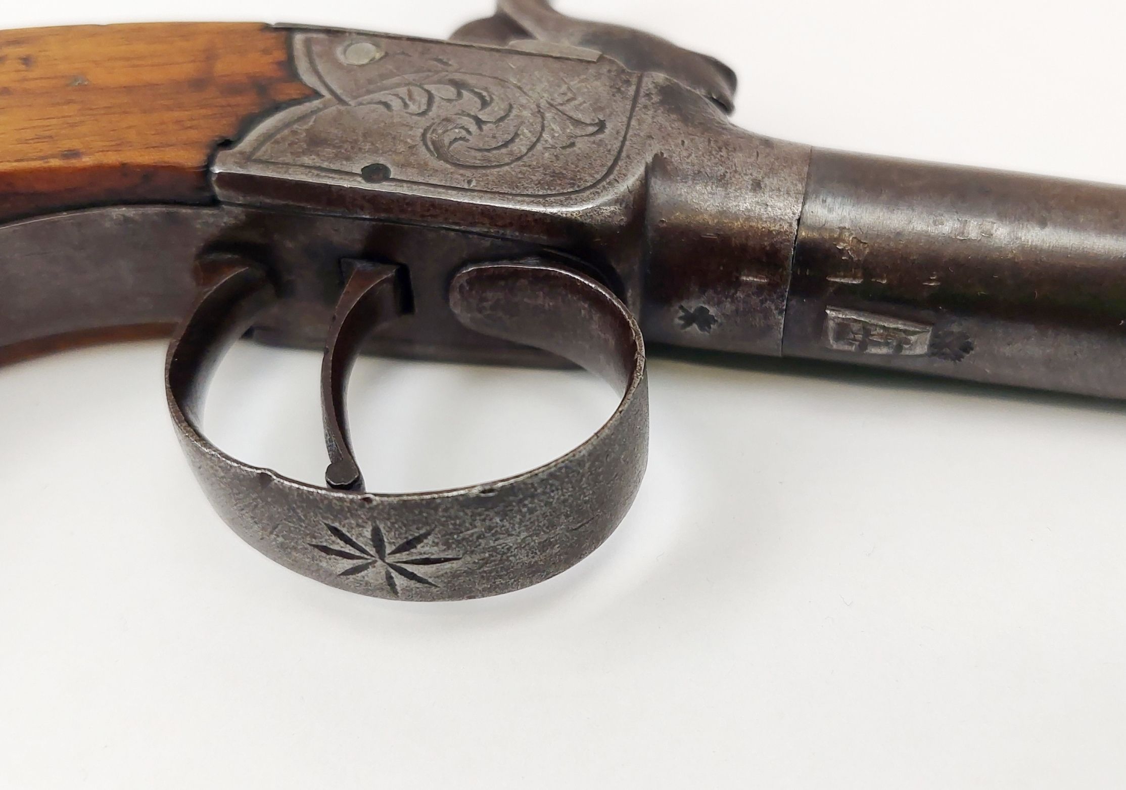 c1850 Boxlock Percussion Pistol - Image 11