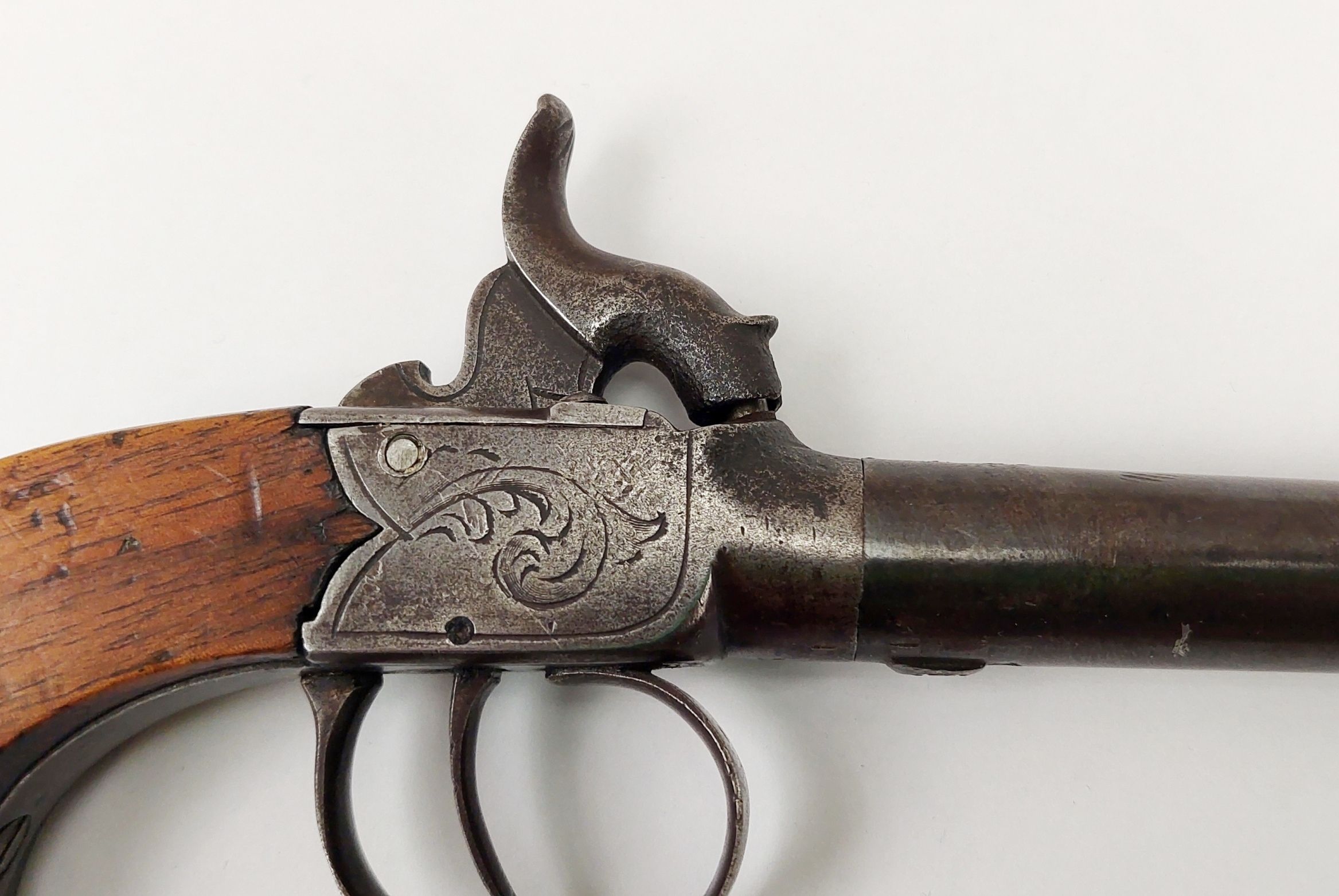 c1850 Boxlock Percussion Pistol - Image 9