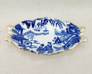c1900 Derby Pin Dish #1