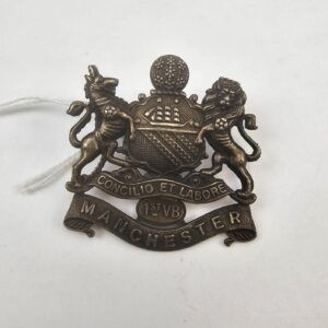 1881 To 1908 Manchester Volunteer 1st Battalion Cap Badge