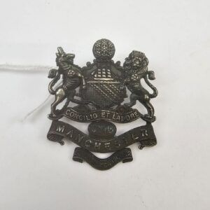 1881 To 1908 Manchester Volunteer 6th Battalion Cap Badge