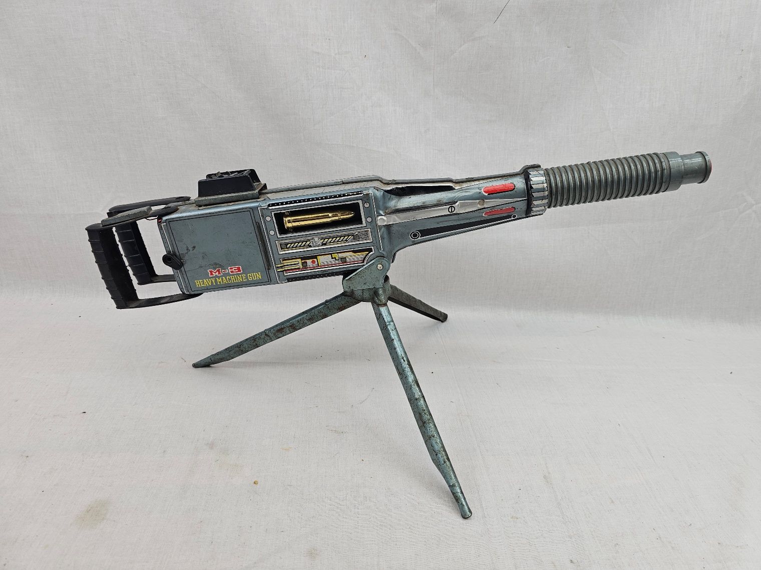 1960s Tada Of Japan Tinplate M3 Heavy Machine Gun - Image 2