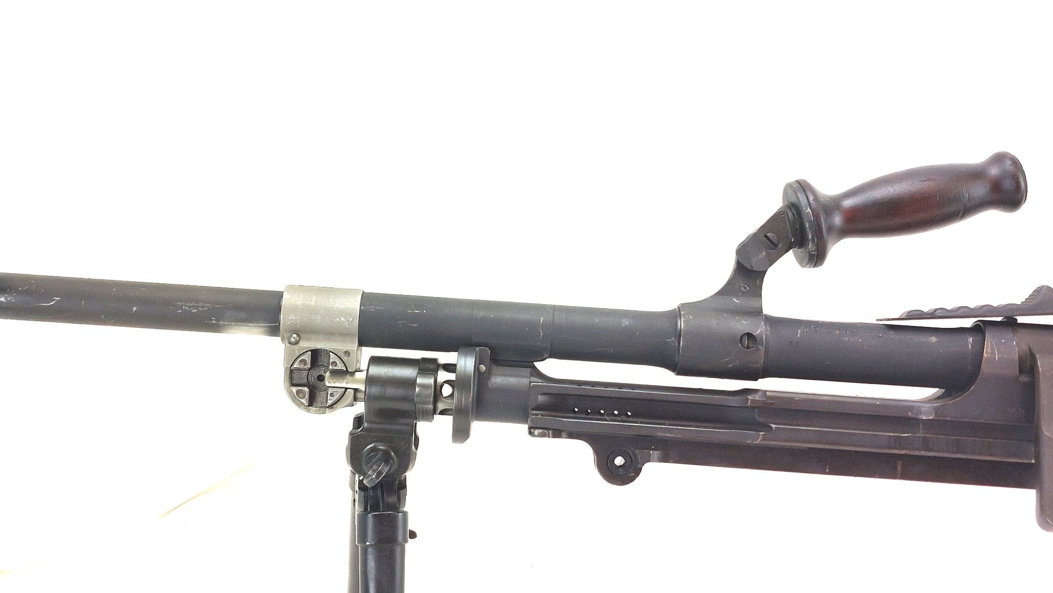 British, WW2, Inglis Bren Mk I(M) .303 Light Machine Gun, with Bipod, Original Transit Crate, Dated 1942, Deactivated - Image 13