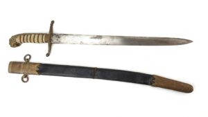 British, Victorian, 1879 Pattern Naval Midshipman's Dirk — Short Sword