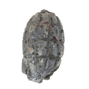 British, WW1, No. 5 Mk I “Mills Bomb” Hand Grenade, Relic Condition, Inert