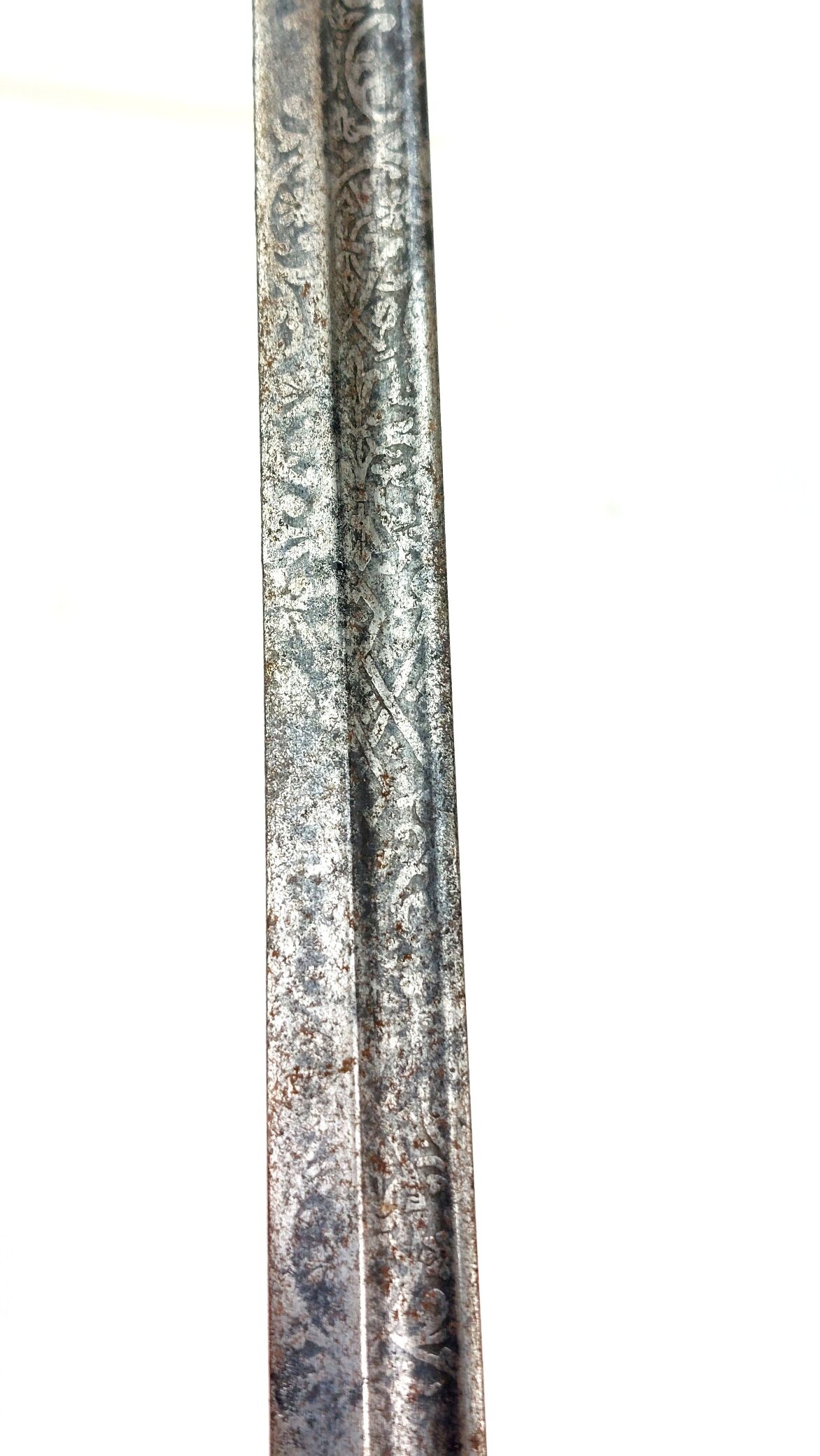 British, WW1, 1912 Pattern Cavalry Officer’s Sword, Retailed by Maxwell, 8 Dover Street London, Plain Bowl Guard, Etched Blade, "Made in England" - Image 16