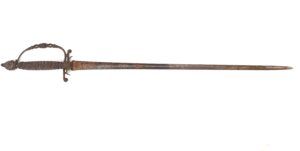 French, c. 1740–1760, Small-Sword with Chased Hilt and Solingen Blade