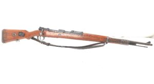 RARE: German, WW2, Mauser K98k Rifle with Sling by Gustloff-Werke (337) — Mostly Matching Numbers, Waffenamt Stamped, Dated 1940, Deactivated