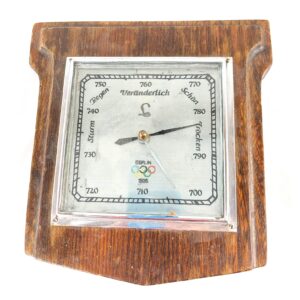 German, 1936, Berlin Olympic Games Commemorative Barometer by Lufft