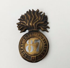 Pre 1881 Victorian  87th Royal Irish Fusiliers Glengarry Badge