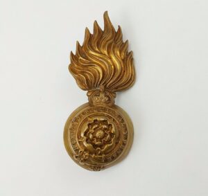 Victorian Royal Fusiliers Fur-Cap Badge