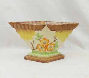 Myott & Son Diamond Shaped Art Deco Vase