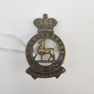 Victorian 2nd Volunteer Battalion Warwickshire Cap Badge