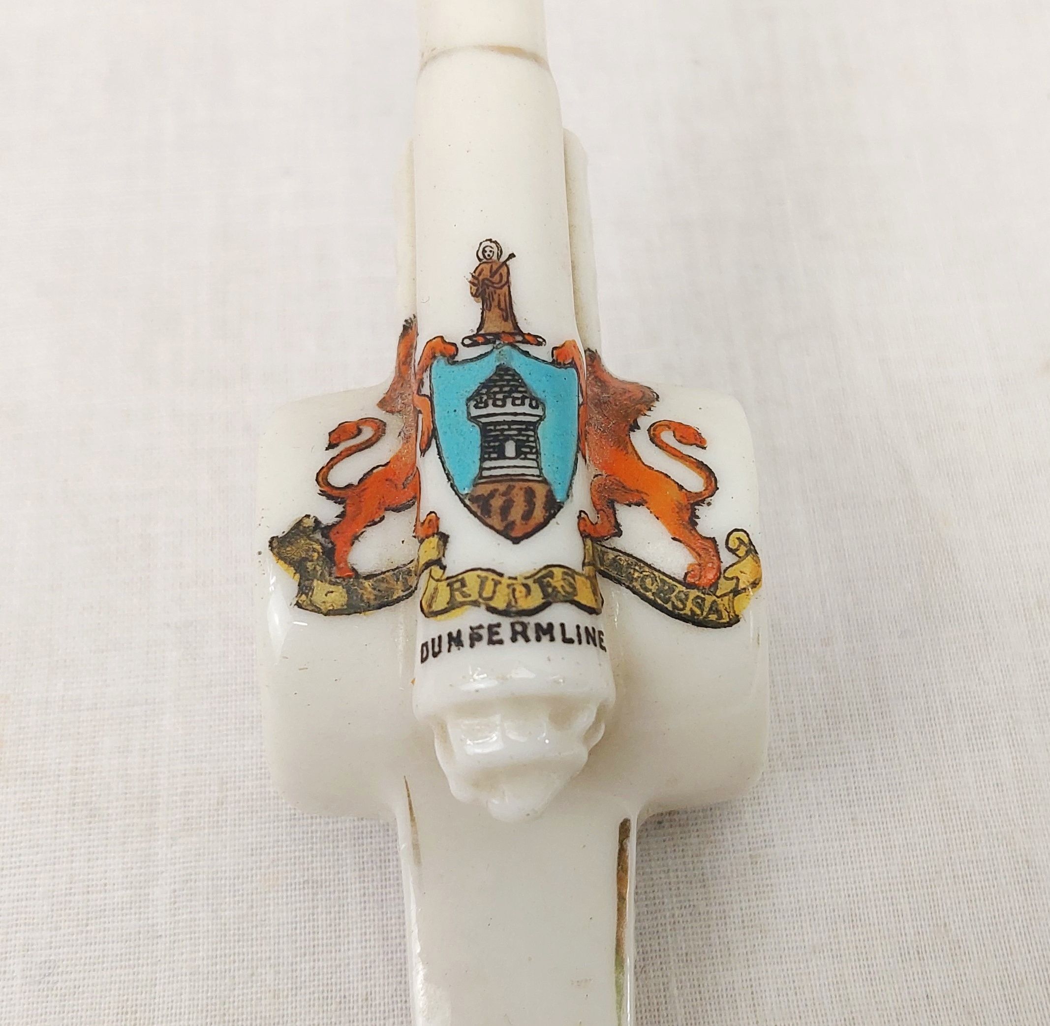 WW1 Dumferline Carlton Crested Ware Artillery Piece - Image 4