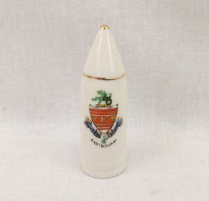 WW1 Eastbourne Swan Crested China Artillery Shell