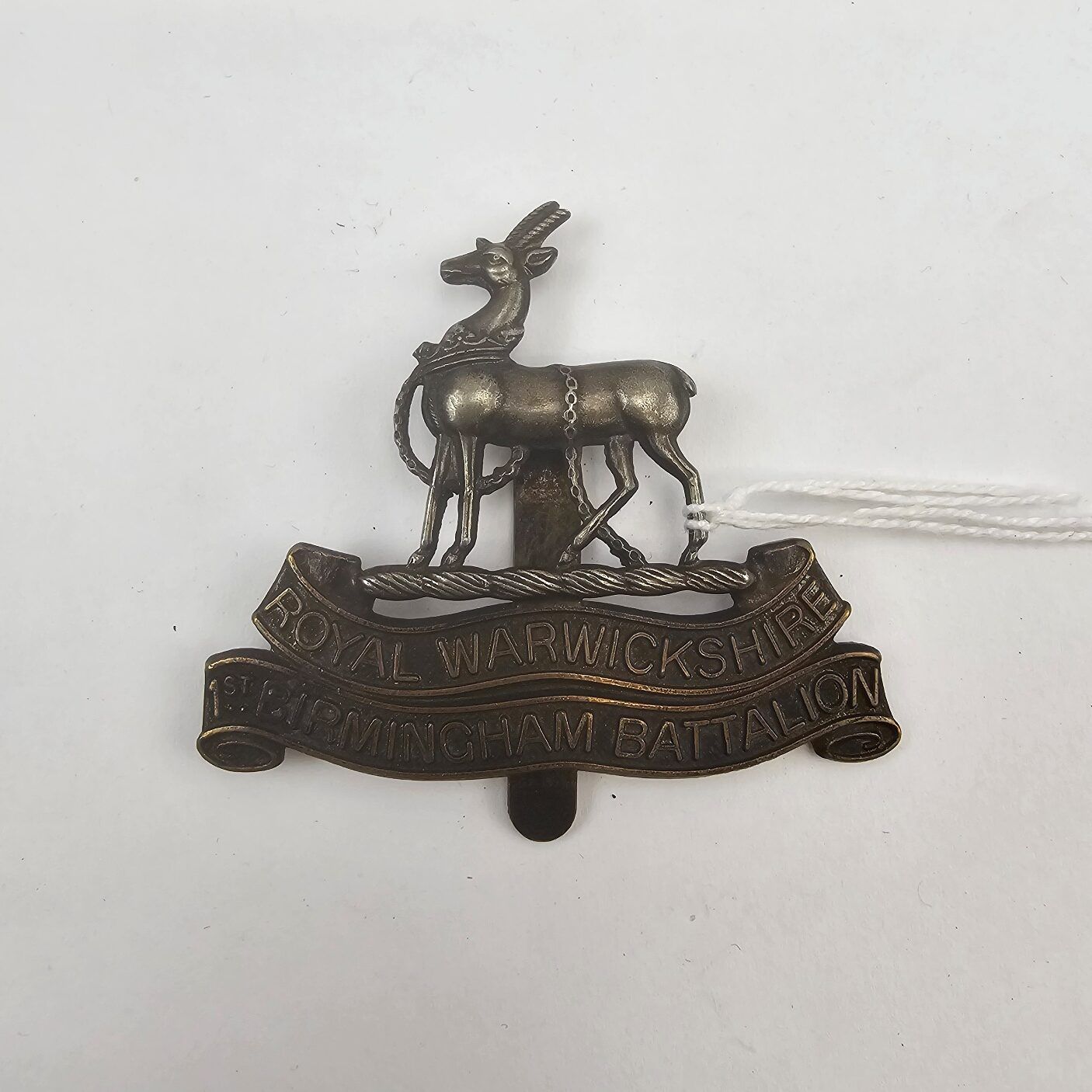 WW1 Kitcheners Army Royal Warwickshire Cap Badge
