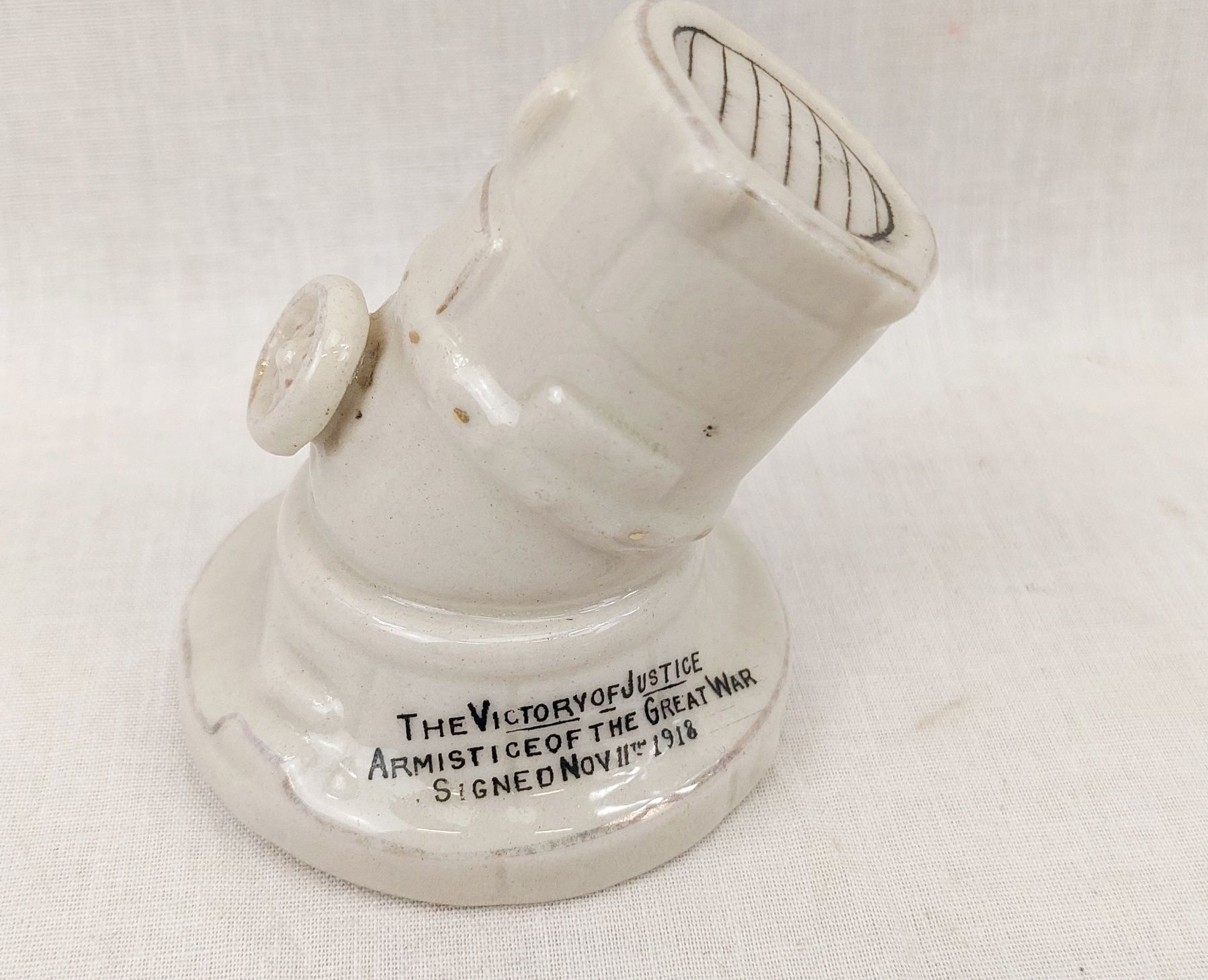 WW1 Rhyl Carlton Crested China Searchlight - Image 3