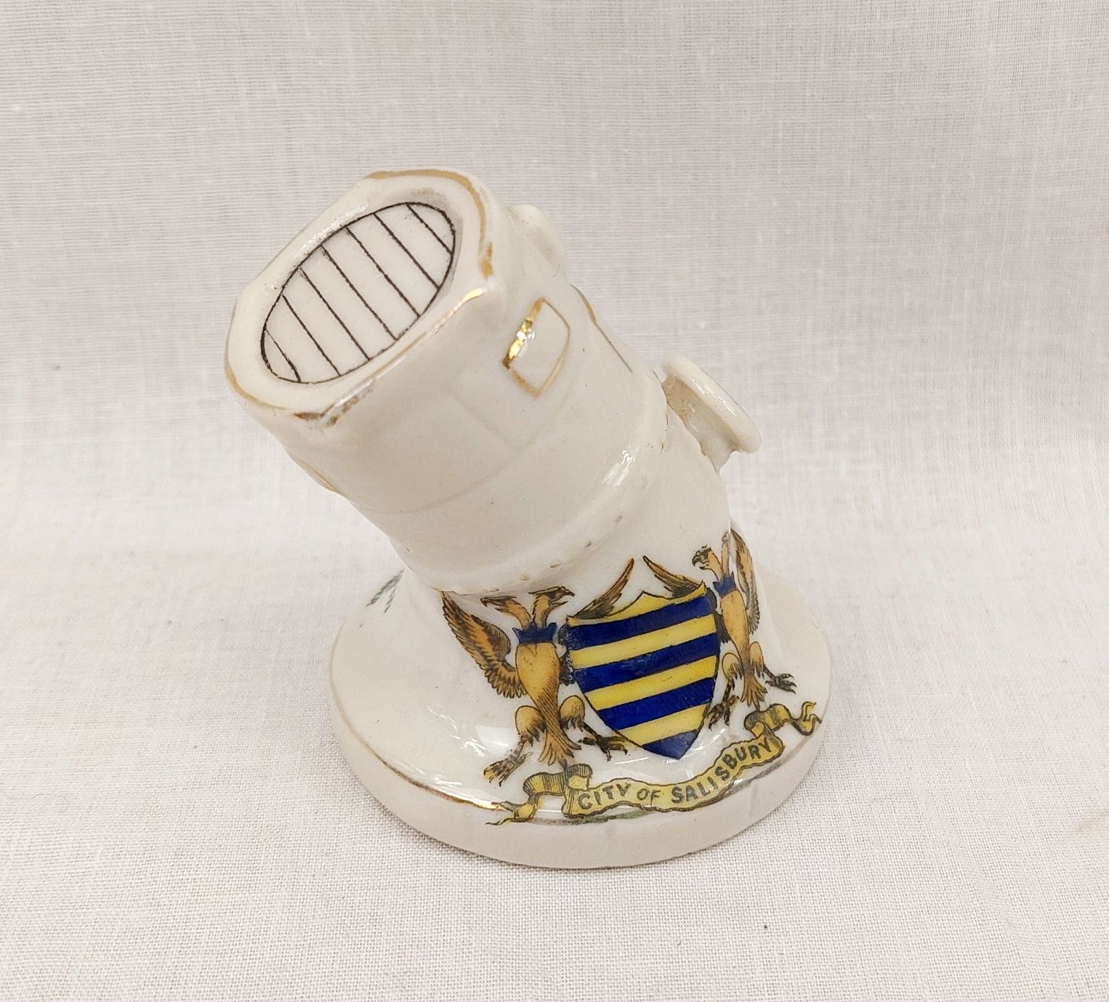 WW1 Salisbury Carlton Crested China Searchlight