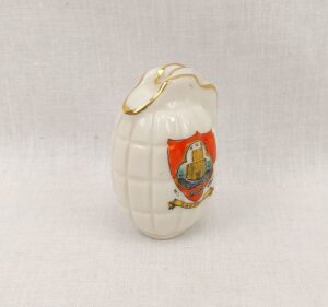 WW1 Sandown Mills Bomb Crested China