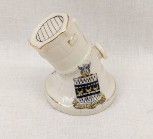 WW1 Shoeburgyness Carlton Crested China Searchlight