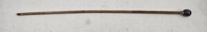 WW1 The Buffs Royal East Kent Regiment Swagger Stick With Silver Pommel #2