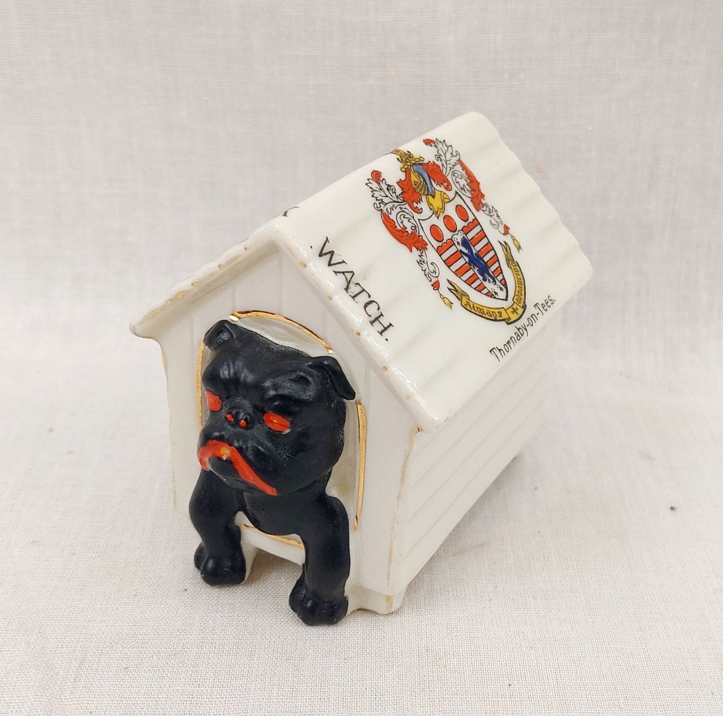 WW1 Thornaby On Tees Willow Art Crested China Black Watch
