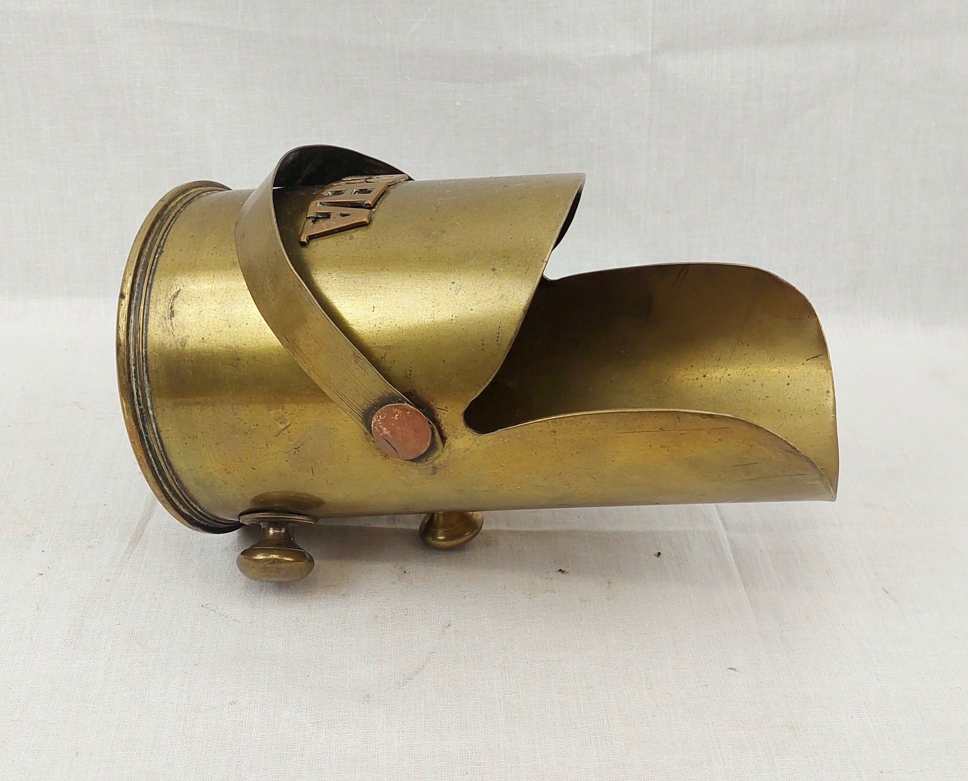 1917 18 Pounder Royal Horse Artillery Trench Art Coal Scuttle
