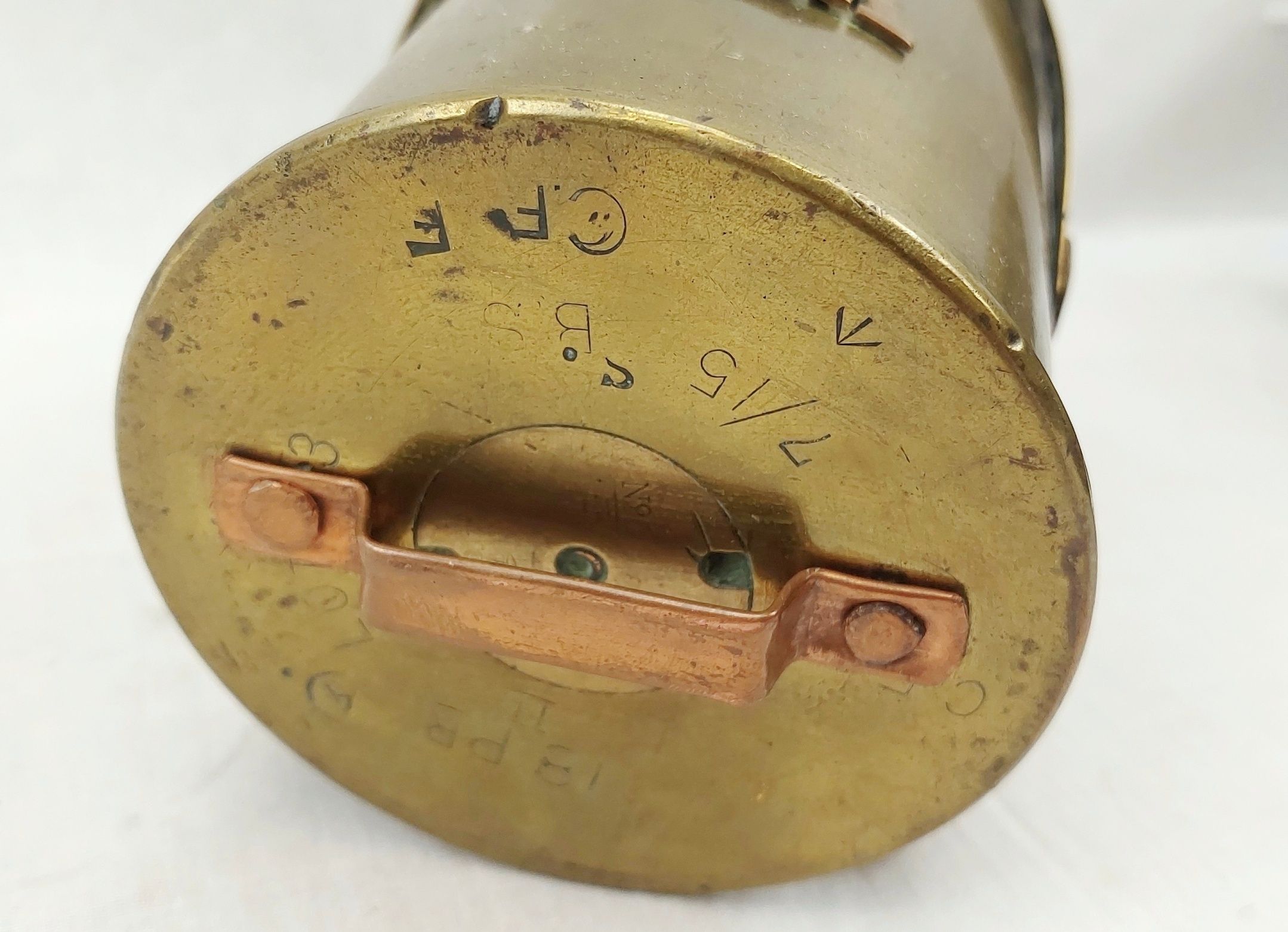 1917 18 Pounder Royal Horse Artillery Trench Art Coal Scuttle - Image 4