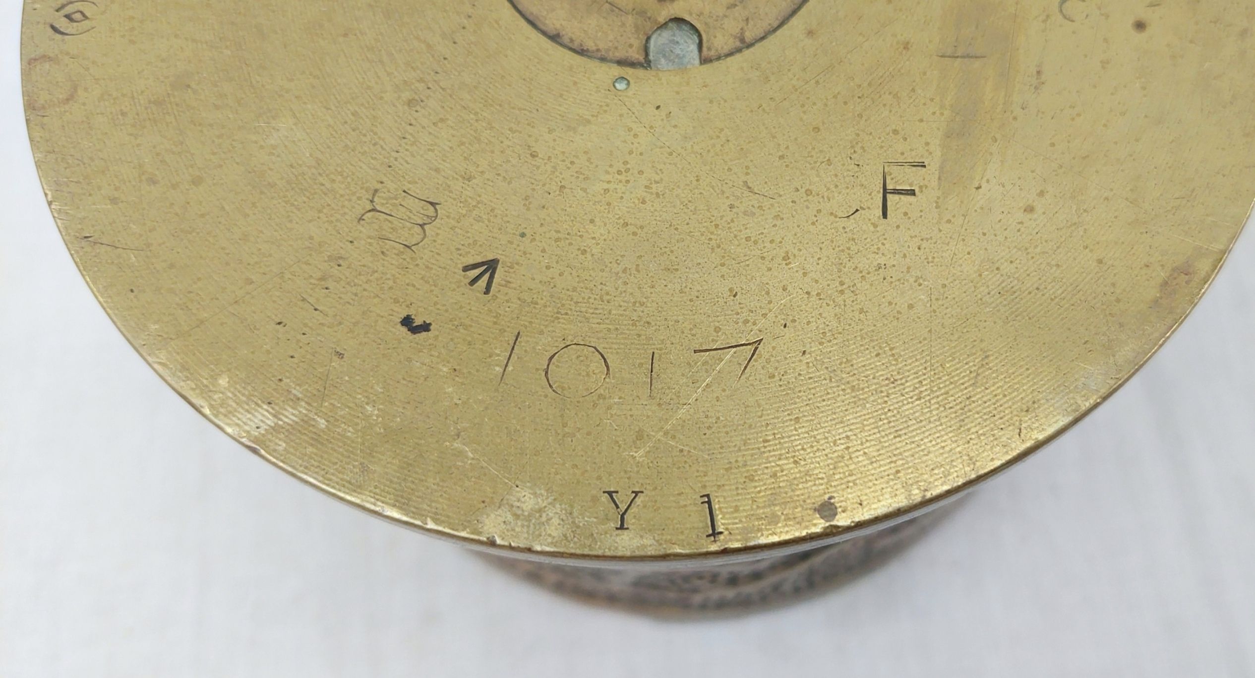 1917 4.5 Inch Trench Art Arras Jar - Image 6