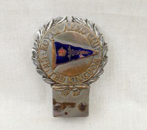 1950's Royal Aero Club United Kingdom  Car Badge #2