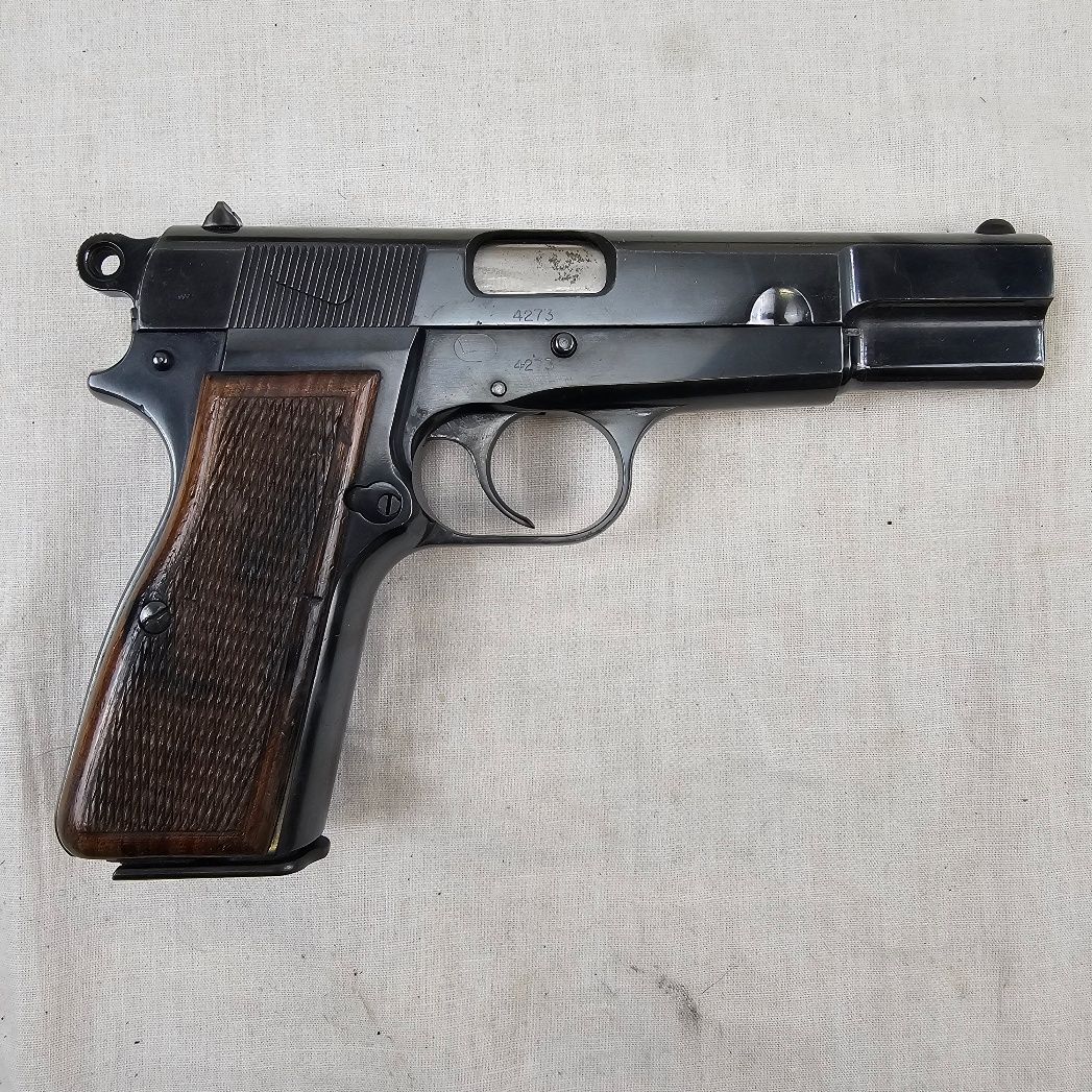 WW2 Nazi German Browning FN High Power Semi-Automatic Pistol - Old Spec - Image 2