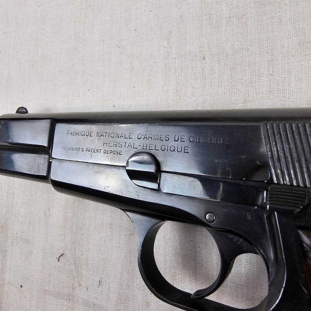WW2 Nazi German Browning FN High Power Semi-Automatic Pistol - Old Spec - Image 3