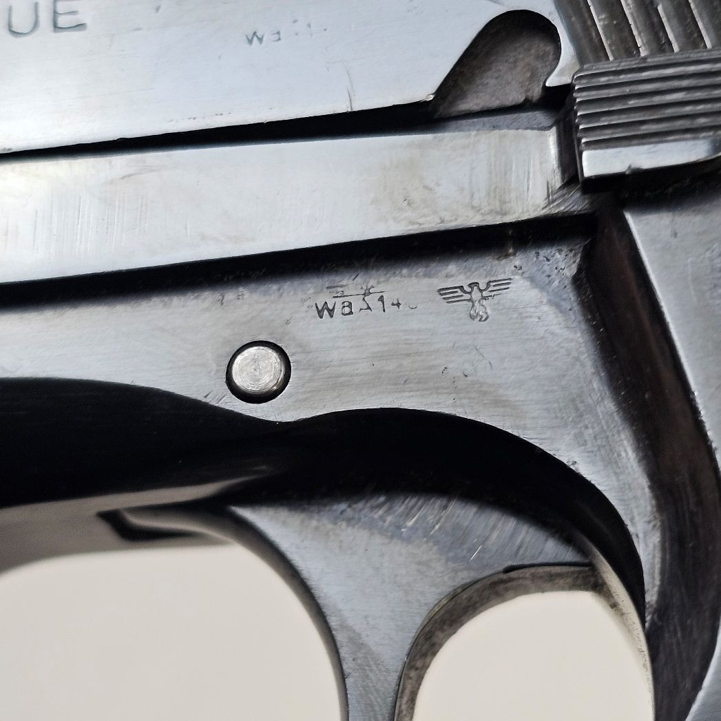 WW2 Nazi German Browning FN High Power Semi-Automatic Pistol - Old Spec - Image 4
