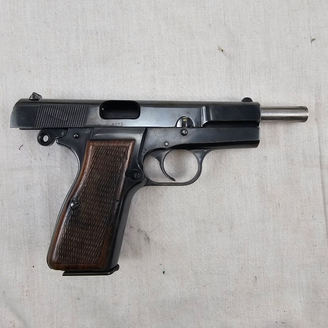WW2 Nazi German Browning FN High Power Semi-Automatic Pistol - Old Spec - Image 8