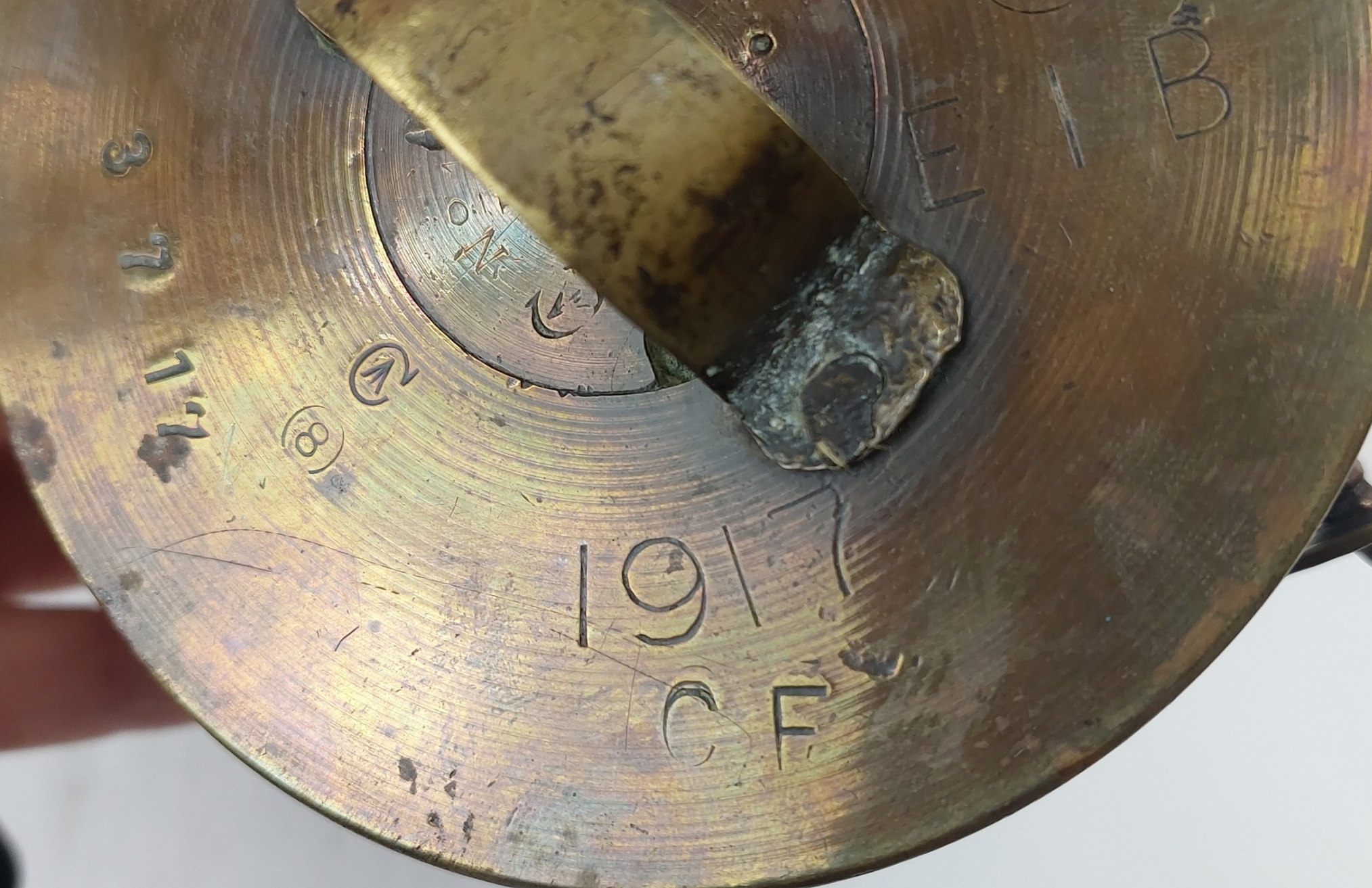 1917 18 Pounder Royal Field Artillery Trench Art Coal Scuttle - Image 6