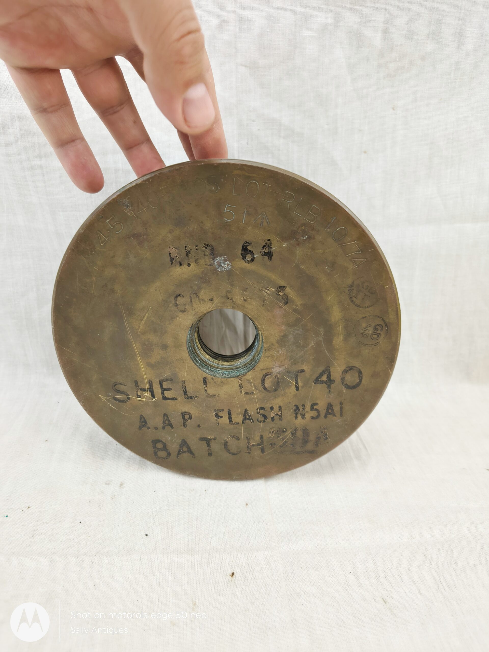 4.5 inch Naval Shell Base - Image 3