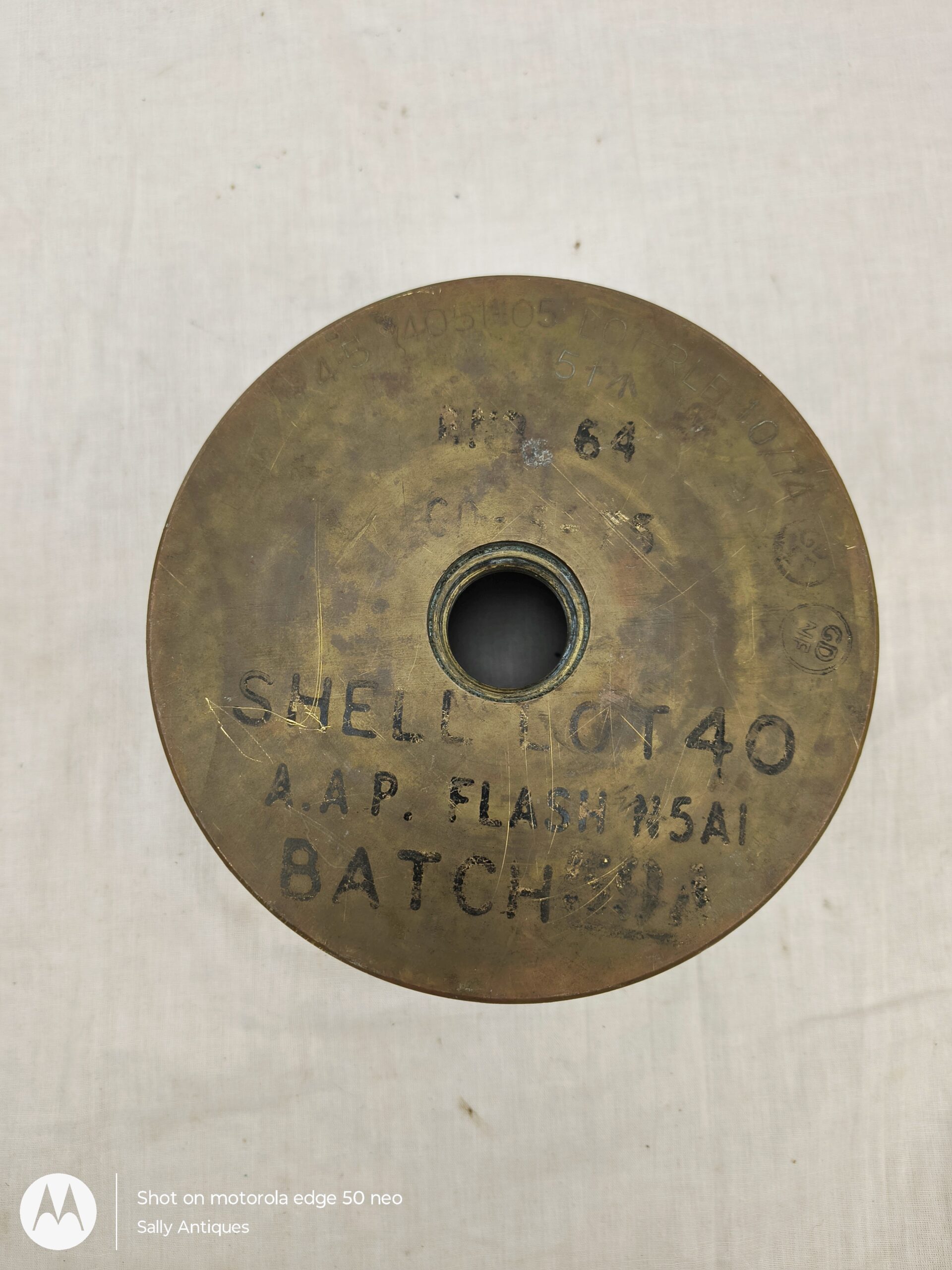 4.5 inch Naval Shell Base - Image 4
