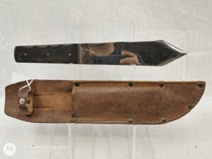 Bell Bowie Target Throwing Knife