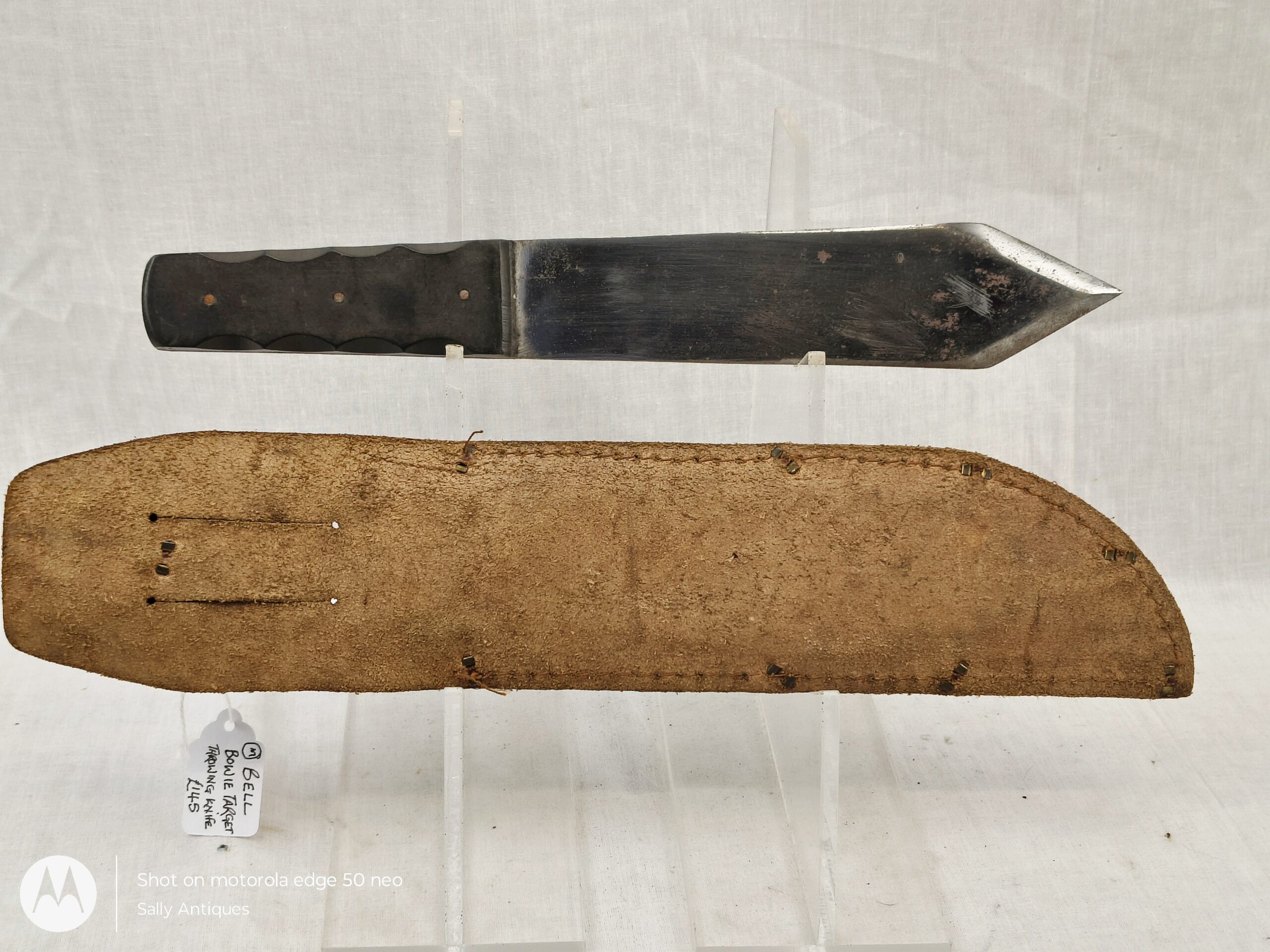 Bell Bowie Target Throwing Knife - Image 3
