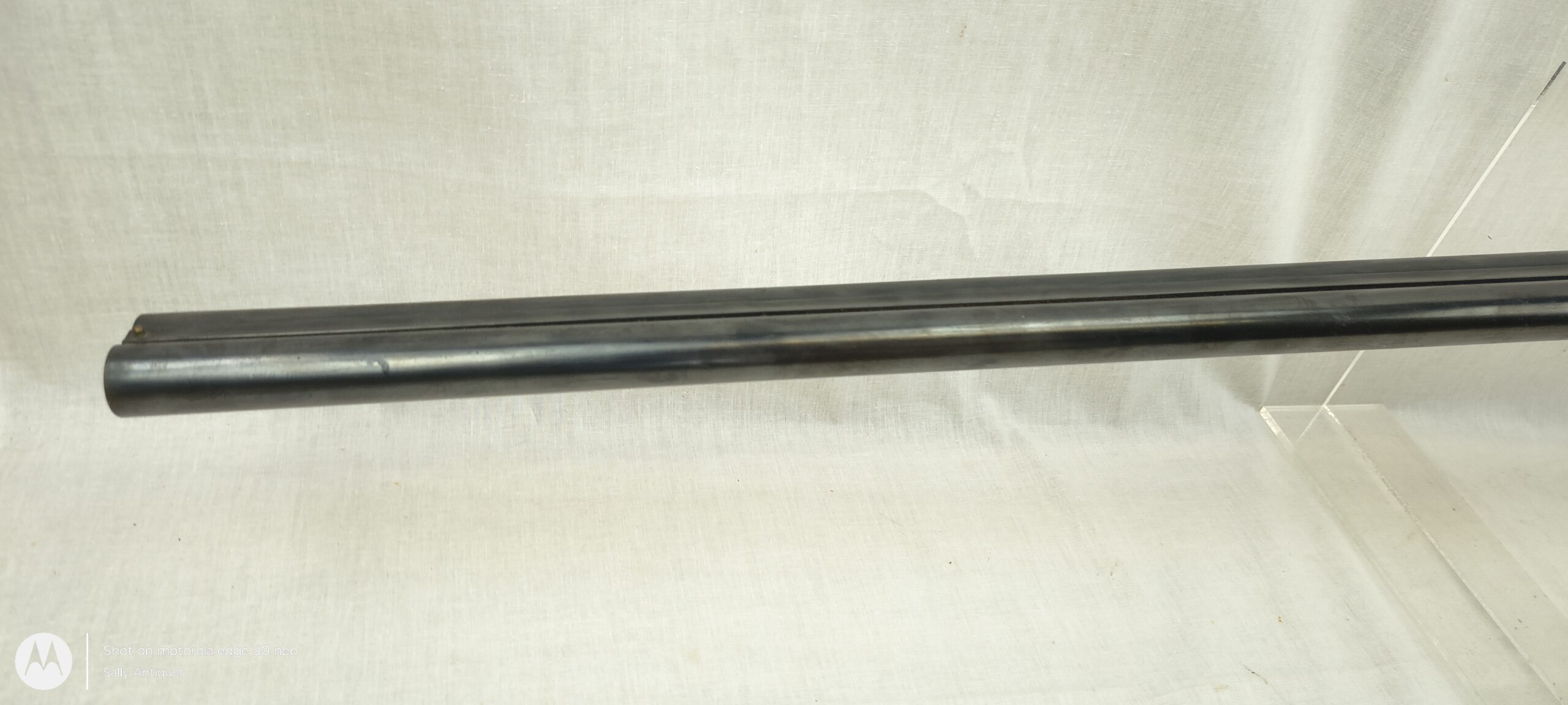 Old Spec Deactivated British Grand Prix Double Barrel Double Trigger Shotgun - Image 11