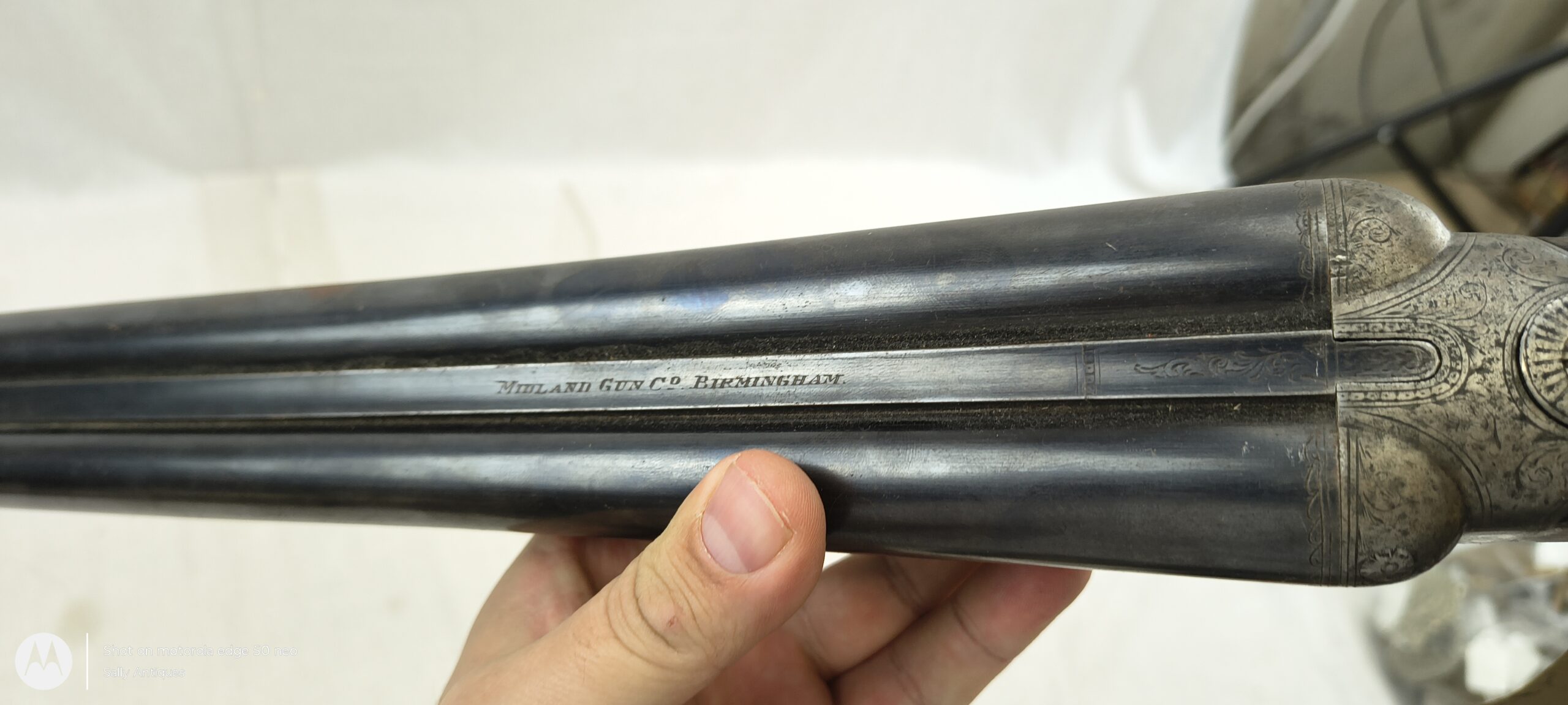 Old Spec Deactivated British Grand Prix Double Barrel Double Trigger Shotgun - Image 16
