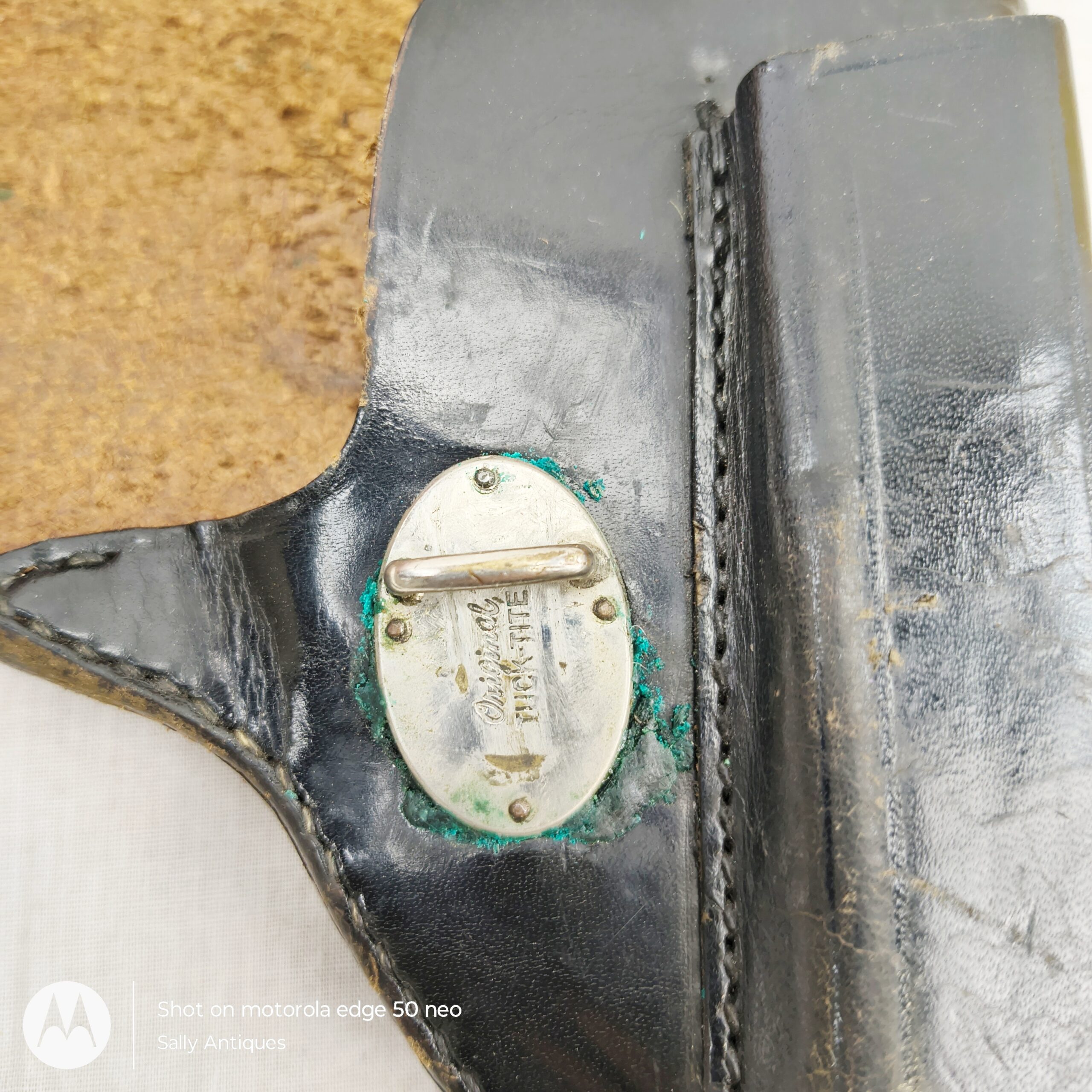 French ‘Unique’ Rr51 Police Pistol Holster and Spare Magazine - Image 5